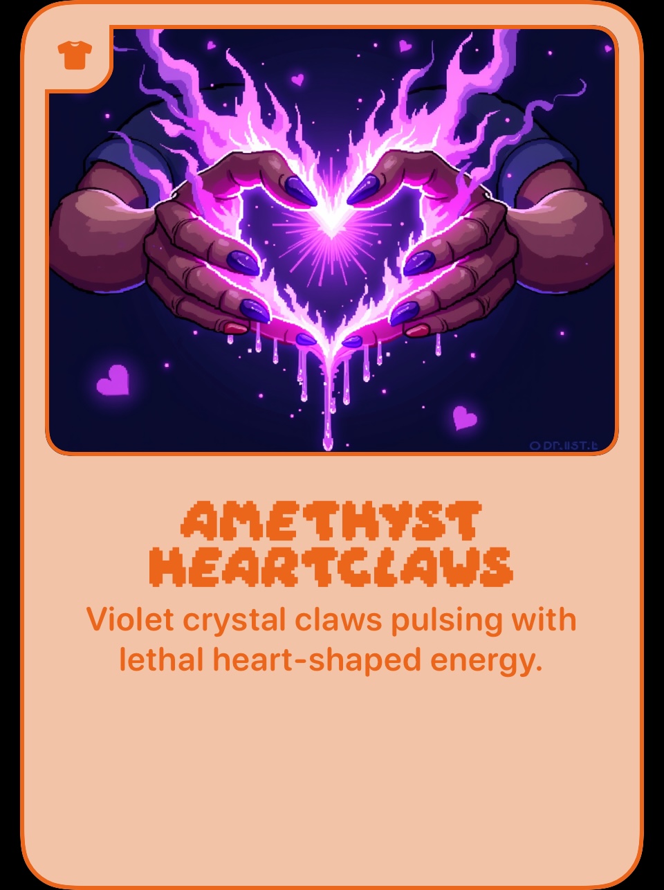Amethyst Heartclaws