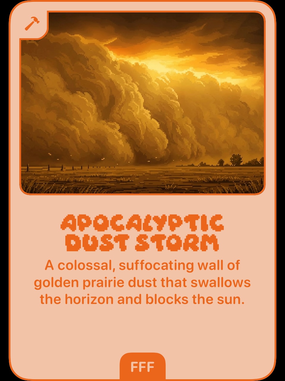 Apocalyptic Dust Storm