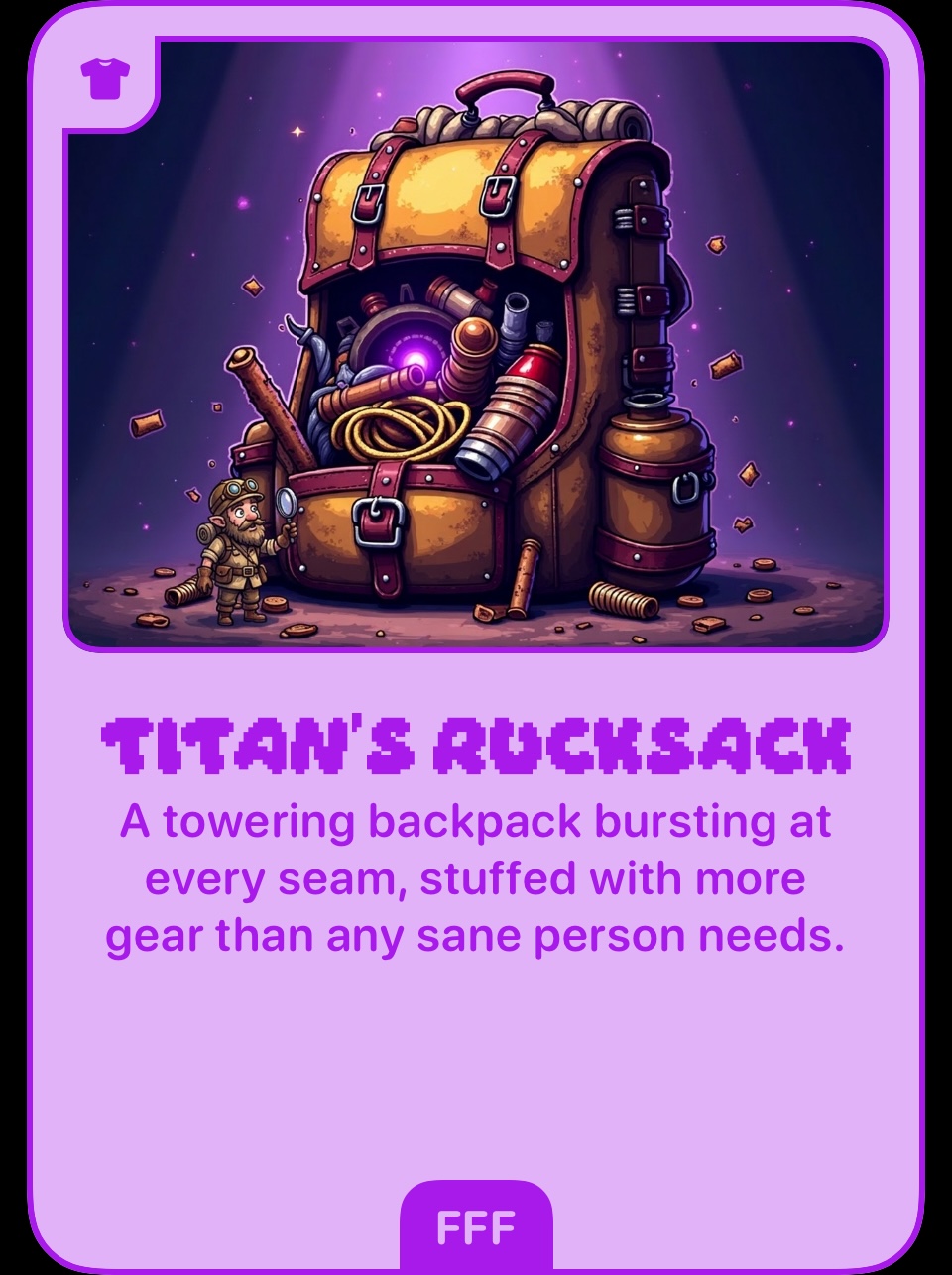 Titan’s Rucksack