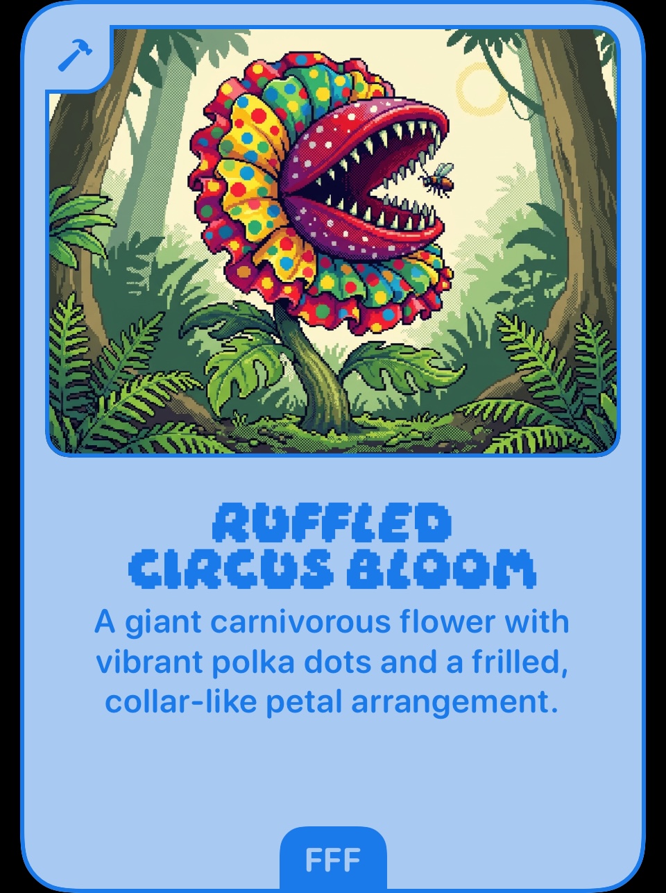Ruffled Circus Bloom
