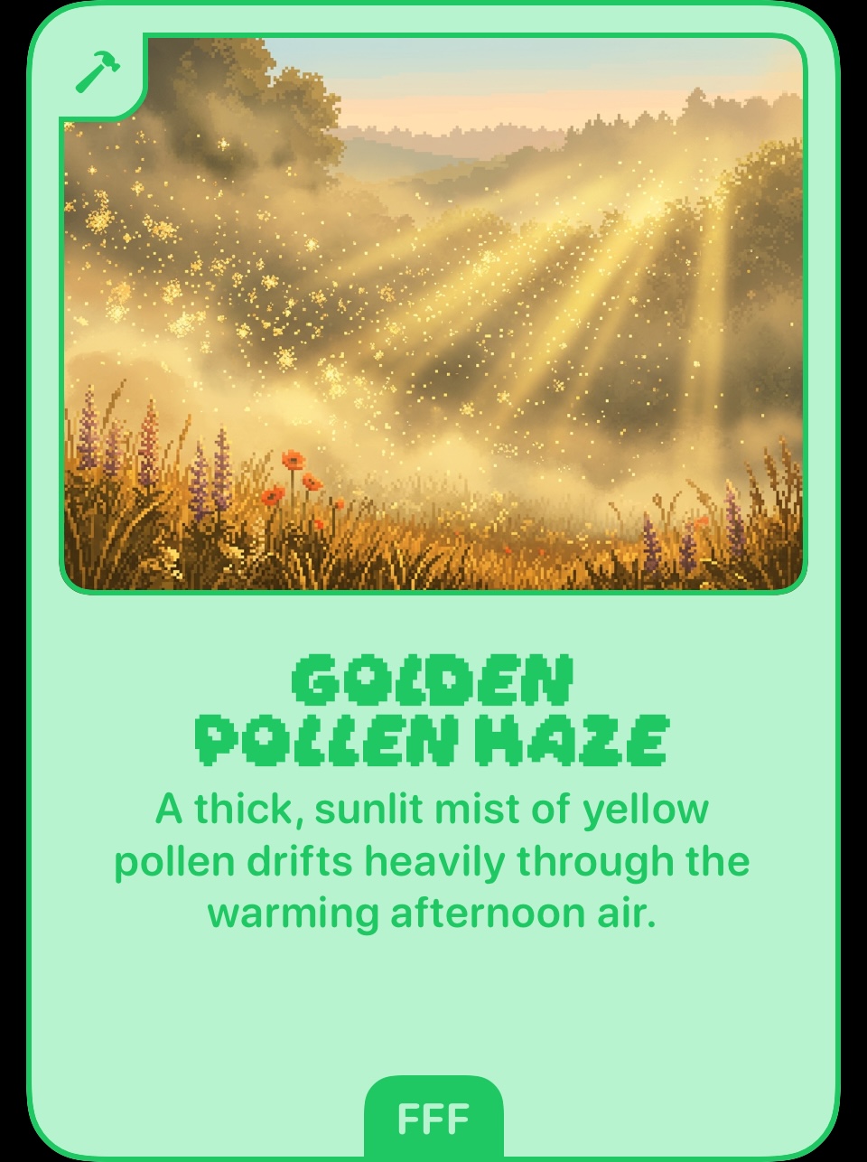 Golden Pollen Haze