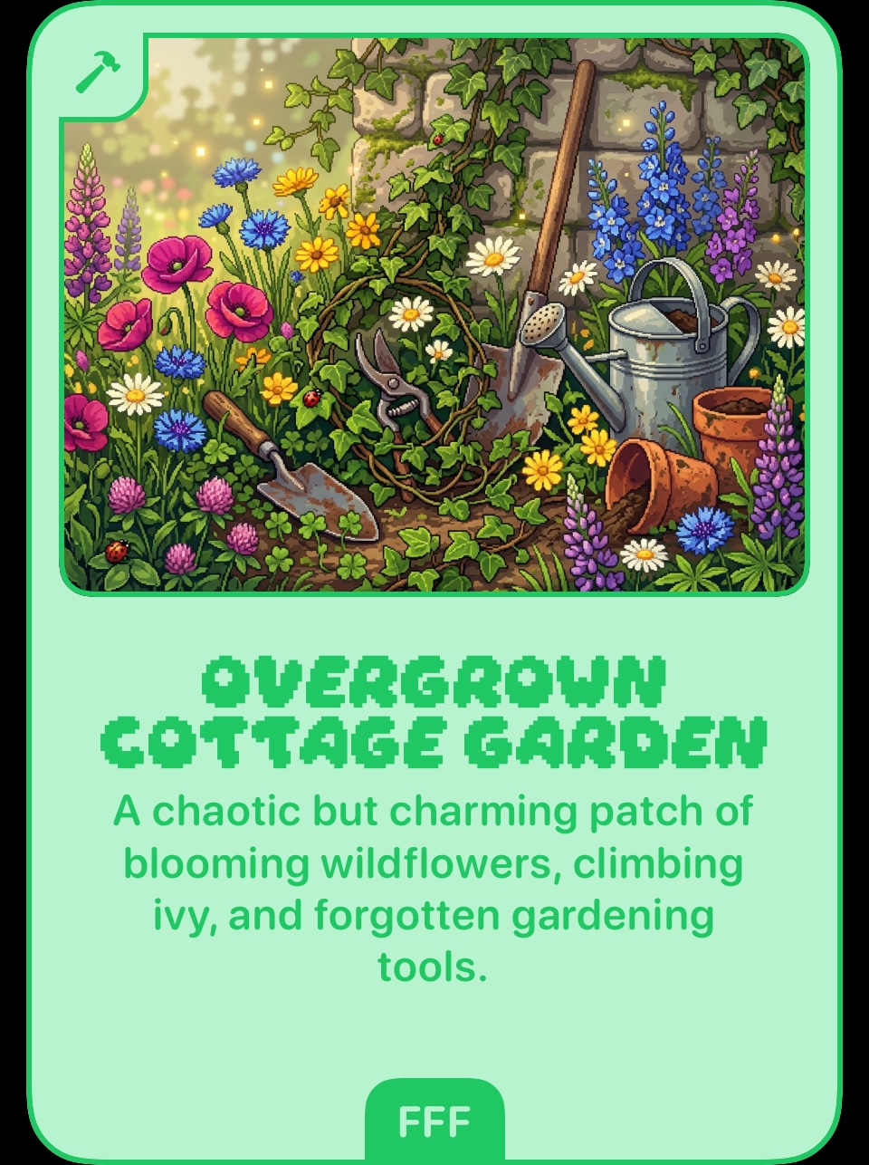 Overgrown Cottage Garden