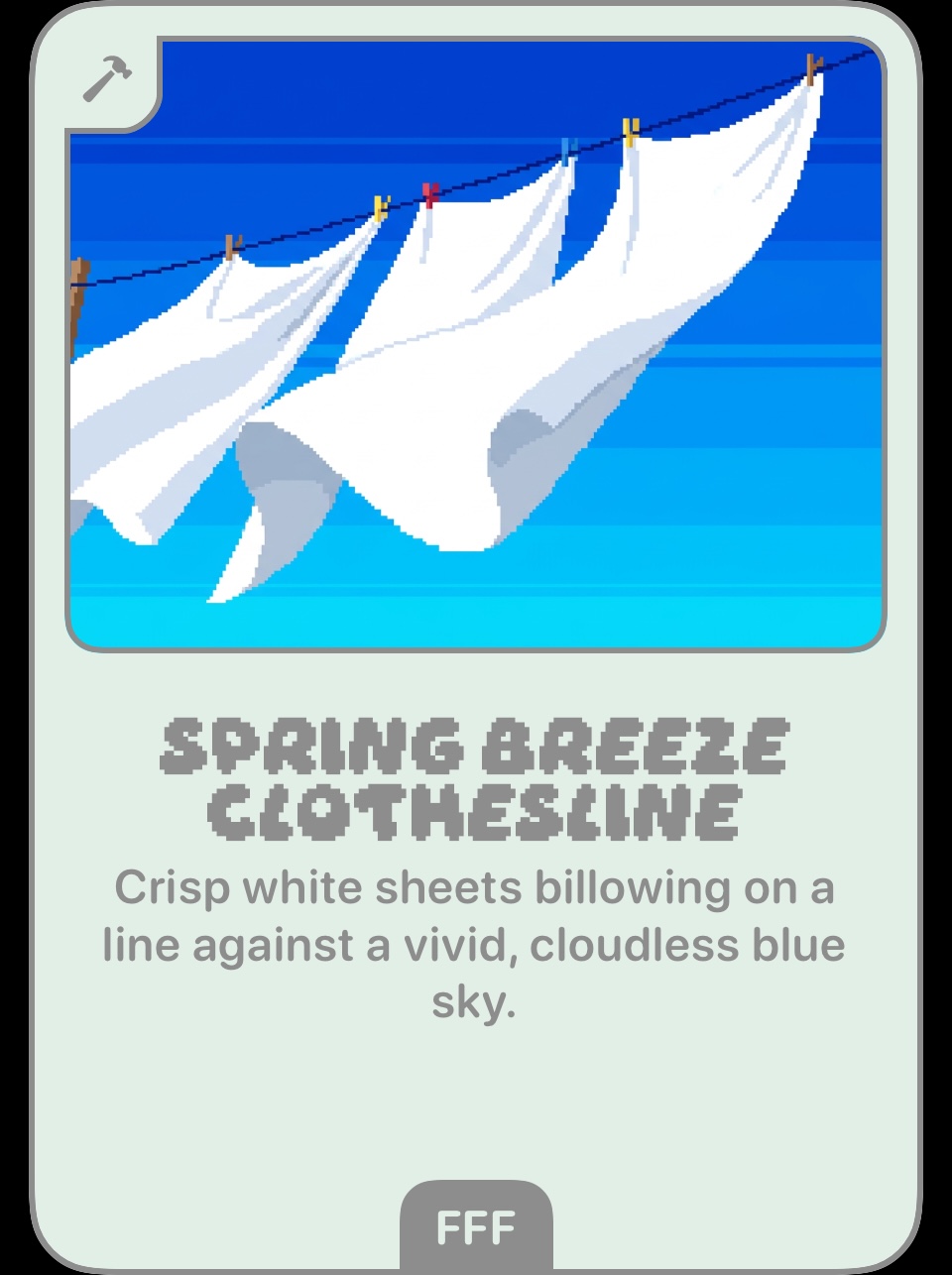 Spring Breeze Clothesline