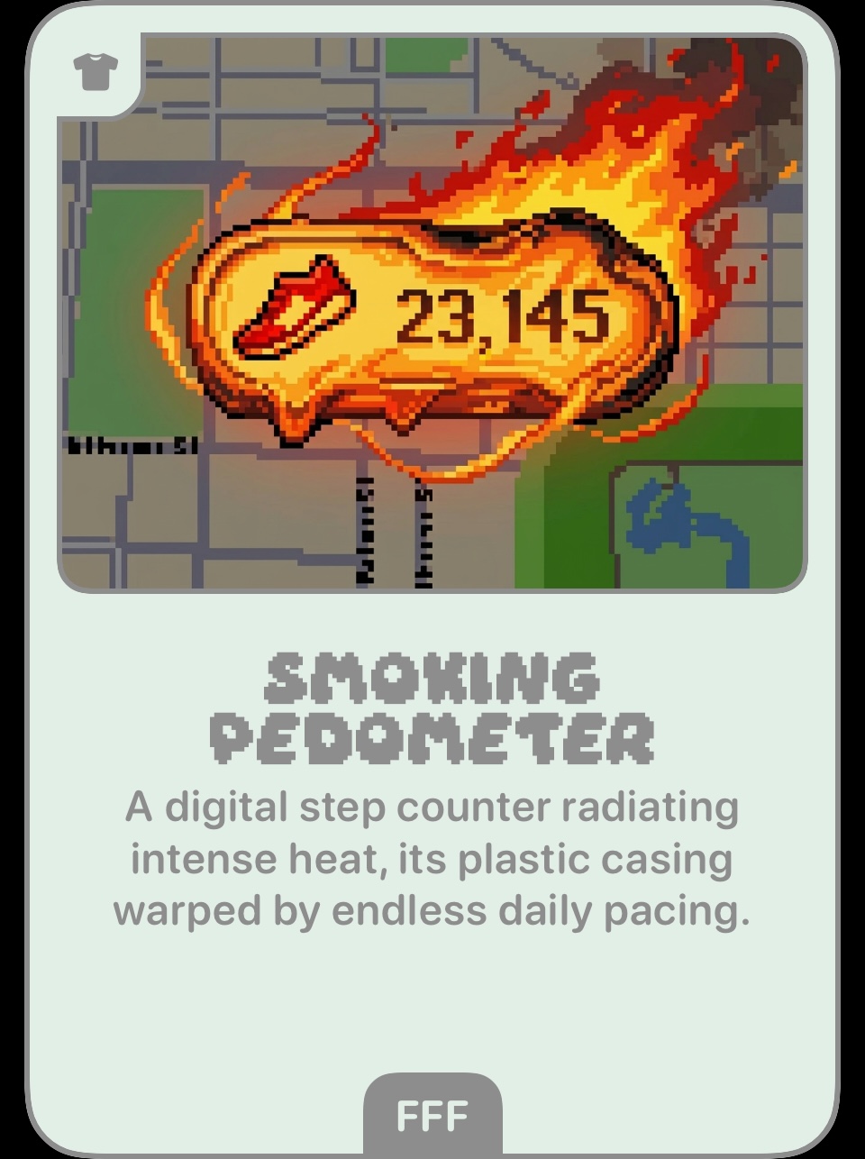 Smoking Pedometer