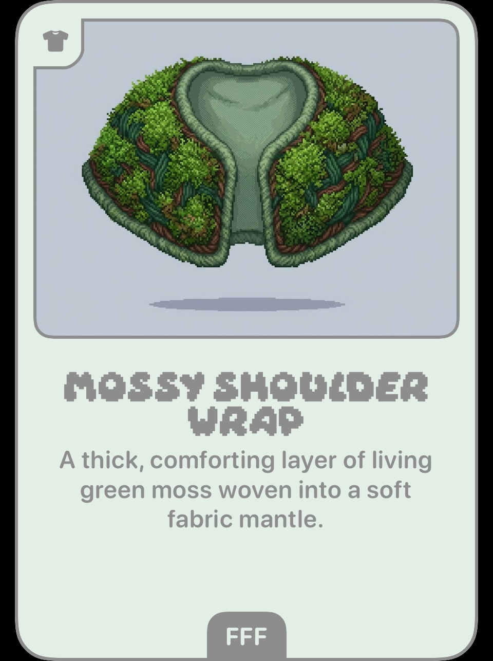 Mossy Shoulder Wrap