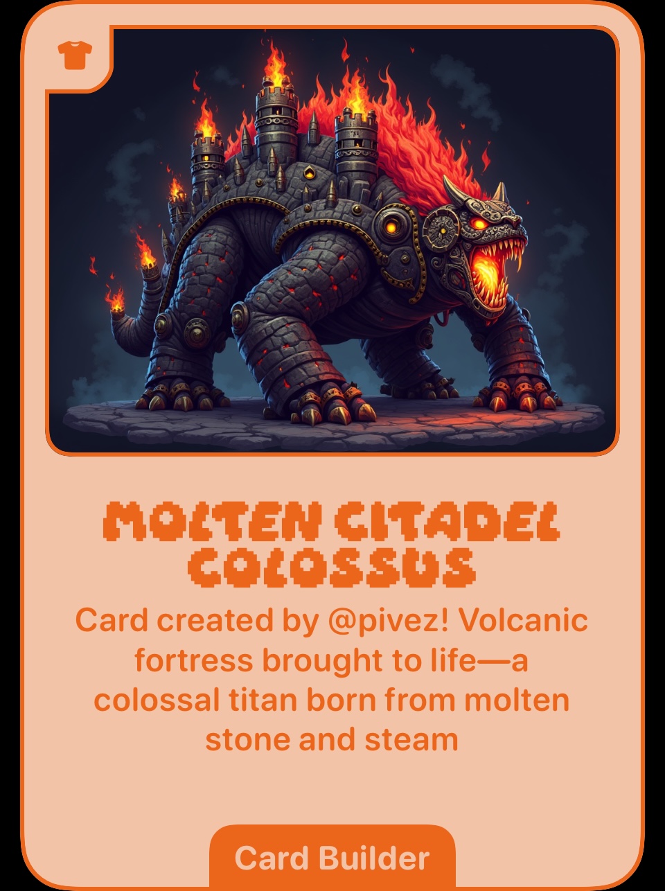 Molten Citadel Colossus
