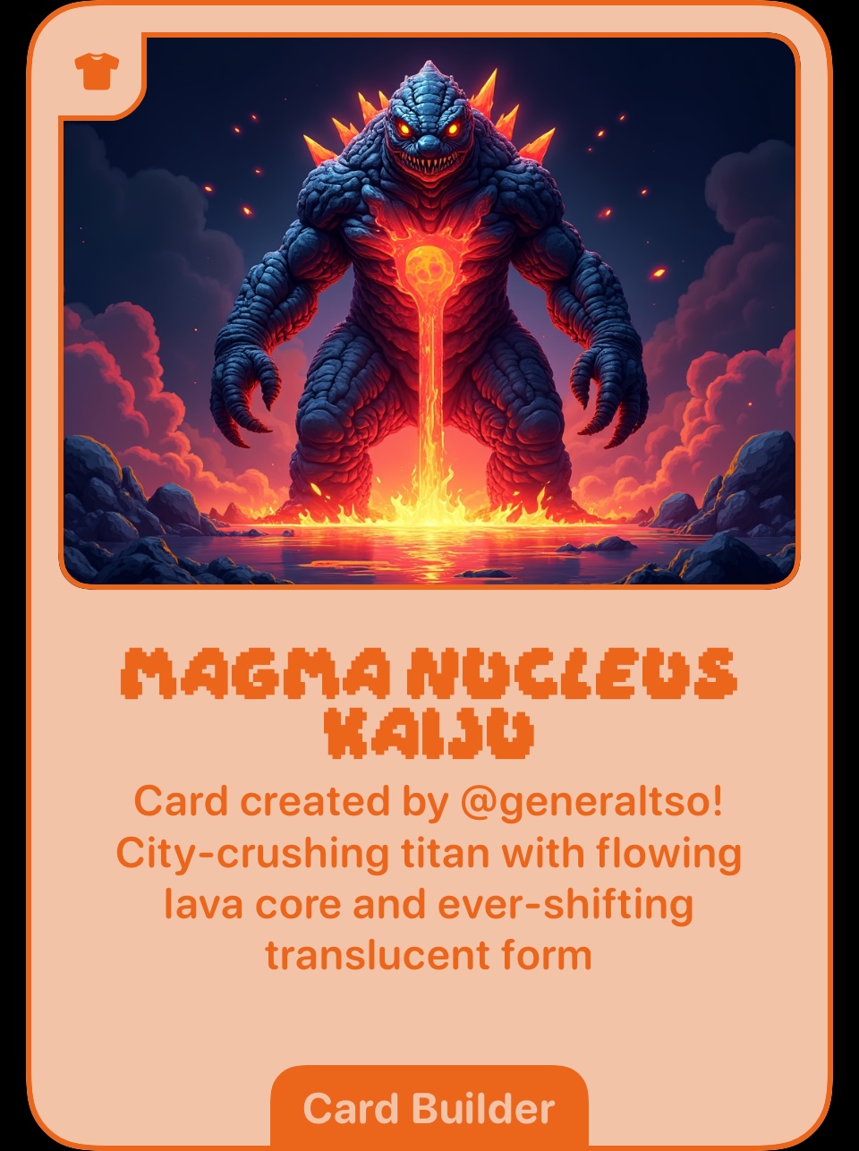 Magma Nucleus Kaiju