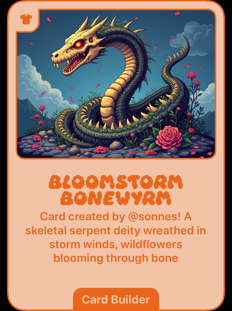 Bloomstorm Bonewyrm
