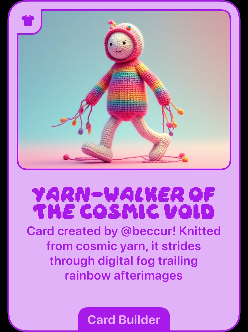 Yarn-Walker of the Cosmic Void