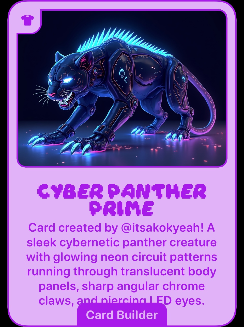 Cyber Panther Prime