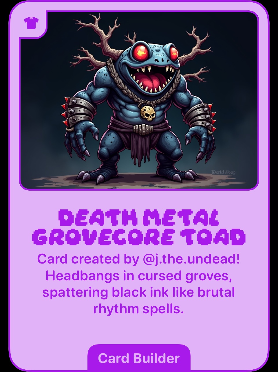Death Metal Grovecore Toad