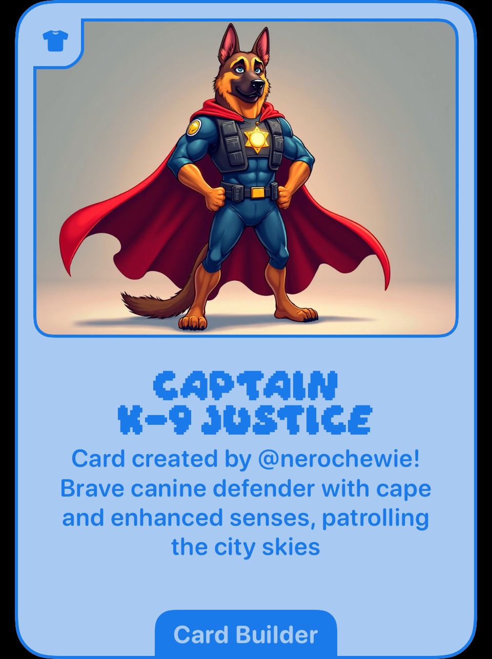 Captain K-9 Justice