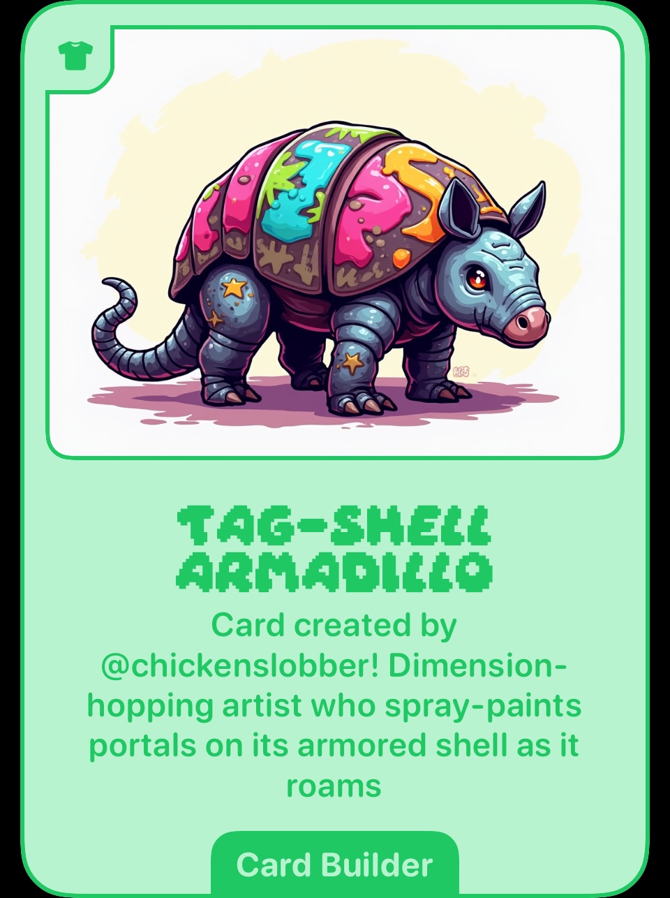 Tag-Shell Armadillo