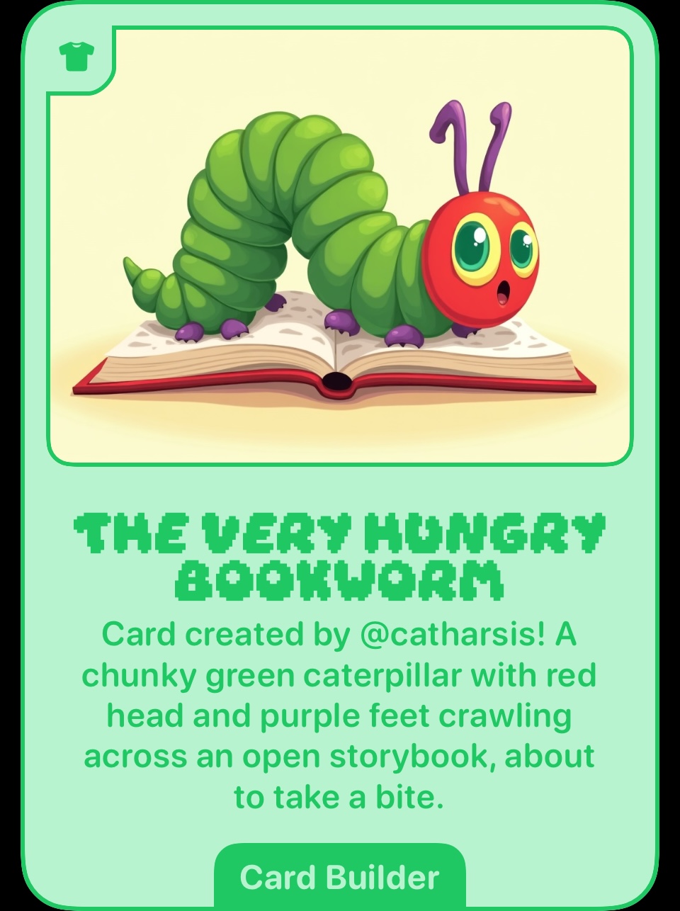 The Very Hungry Bookworm