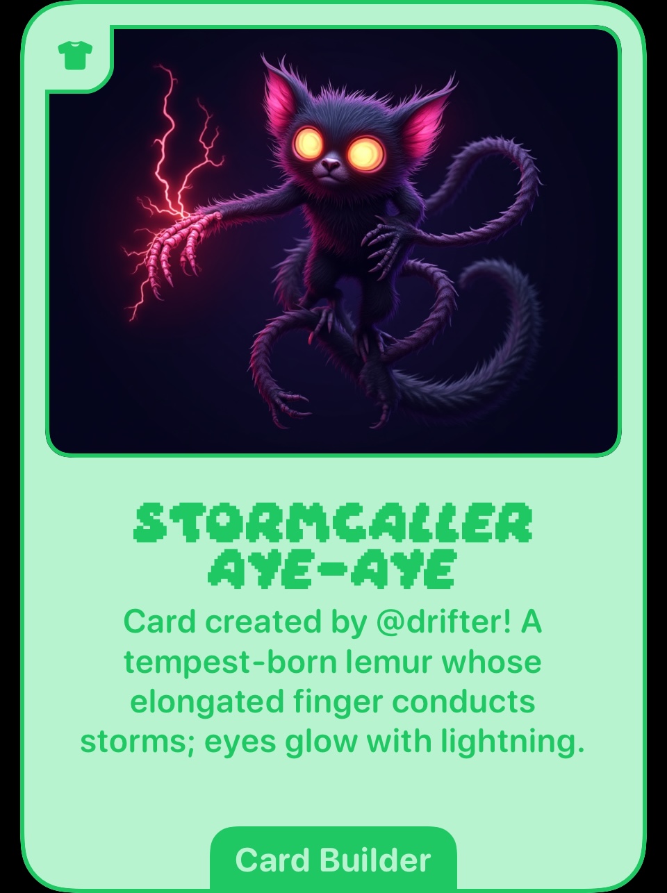 Stormcaller Aye-Aye