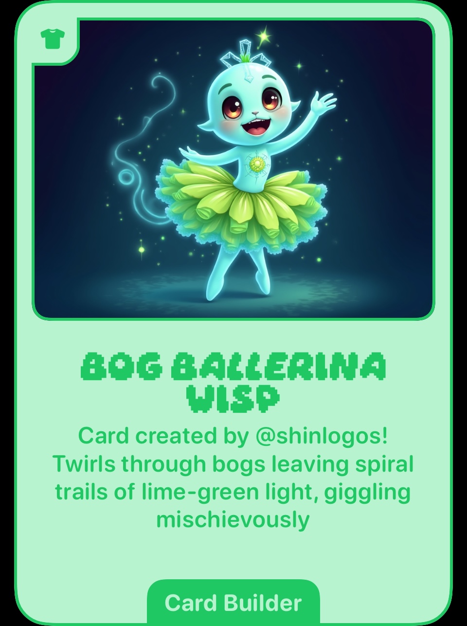 Bog Ballerina Wisp