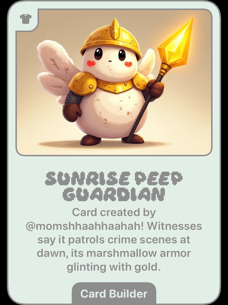 Sunrise Peep Guardian